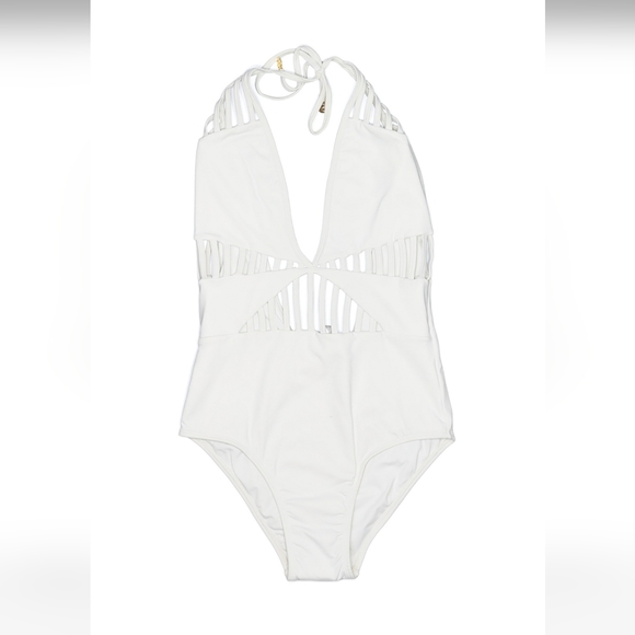 Sauipe Other - Sauipe White One Piece Swimsuit with Cutouts Size Medium